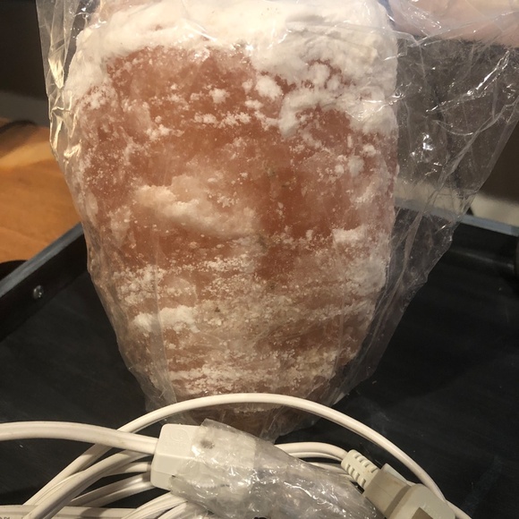 3/$40 NWOB Pink Himalayan Salt 7" Lamp Still w/TeaLight Well~Pakistan/Authentic - Picture 2 of 8